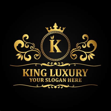 Premium Vector Luxury Logo With Crown