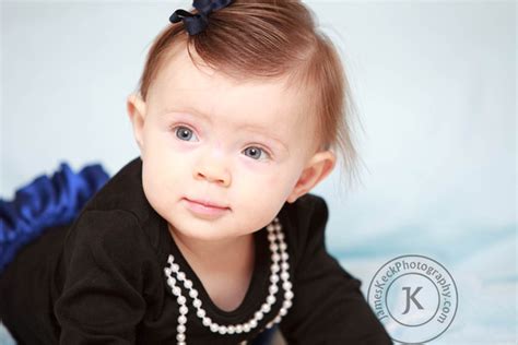 James Keck Photography Babies Houston Baby Girl Portrait Dressed Up