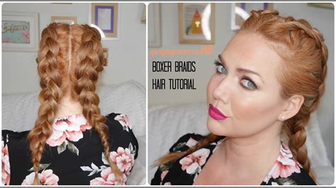 How To Do Dutch Braids Add Extensions Hair Tutorial Youtube