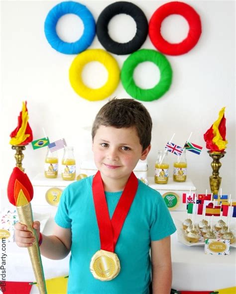 Birds Party Blog Tutorial Diy Plush Olympic Torch And Gold Olympic Medals By Sew Can Do