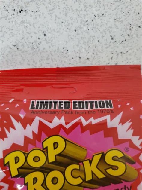 Pop Rocks Cherry Flavor Limited Edition Hard Popping Candy 3 Pack 2021