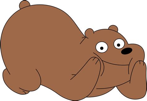 Download We Bare Bears Png Pack Grizzly We Bare Bears Png Clipartkey