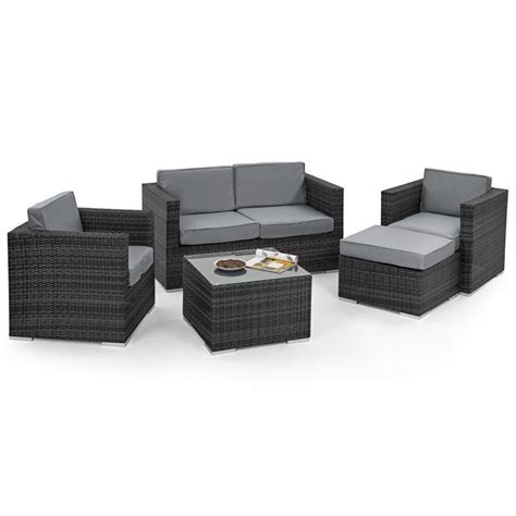 The range is distinguished by its generous size, slim lines and evident form. 5 Piece 2 Seat Ice Bucket Garden Sofa Set Grey - Buy ...