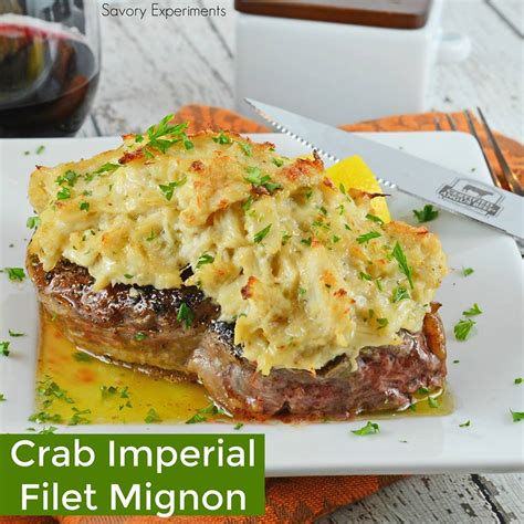 Crab Imperial Filet Mignon Marias Mixing Bowl