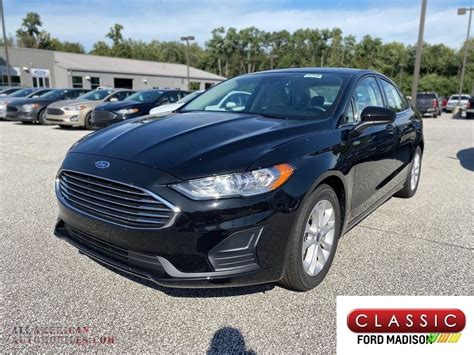2020 Ford Fusion Se In Agate Black Photo 3 106344 All American