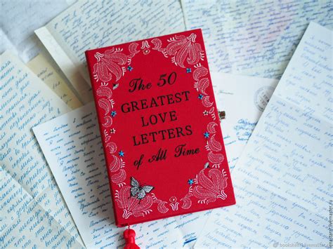 Клатч книга The 50 Greatest Love Letters Of All Time в интернет