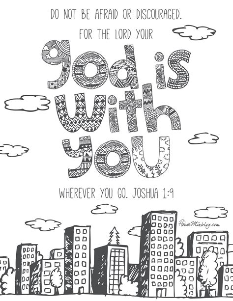 11 Bible Verses To Teach Kids With Printables To Color House Mix