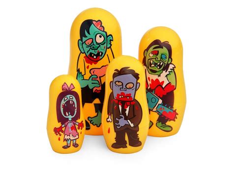 Zombie Russian Nesting Dolls — ZombieGift.com