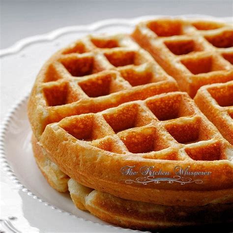 Although these waffles require a bit of time and patience, they when ready to cook, heat up a belgian waffle iron. Best Ever Belgian Waffles in the World!