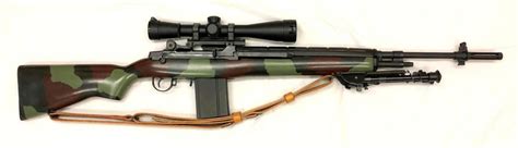 U S Army And U S Navy Usmc M14 Based Sniper And Dmr Sdm Rifles Circa Late 1960s To 2010 11