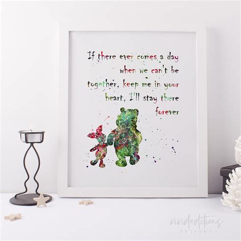Check out our winnie the pooh quote selection for the very best in unique or custom, handmade pieces from our prints shops. Winnie The Pooh Quote Boy or Girl Nursery Art Print Wall ...