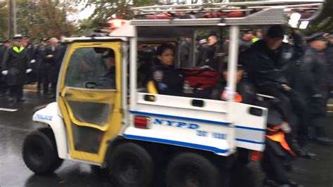 Rare Catch Of Nypd Esu Gator Operating While On Funeral Duty On Merrick