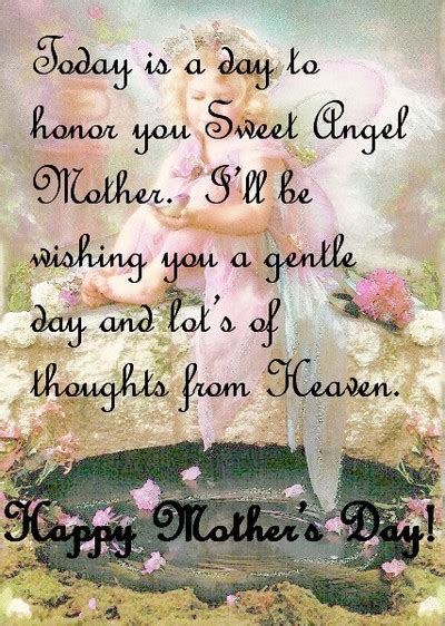 Mother's day is a celebration honoring the mother of the family, as well as motherhood, maternal bonds, and the influence of mothers in society. Mothers Day In Heaven Quotes. QuotesGram