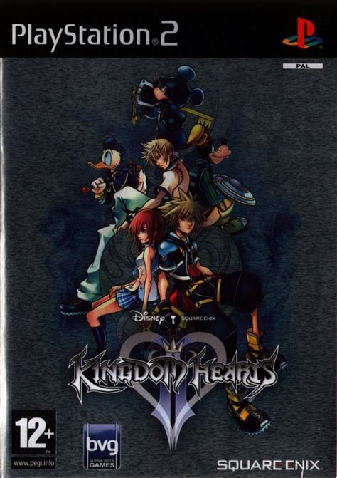 Kingdom Hearts Ii Cover Or Packaging Material Mobygames