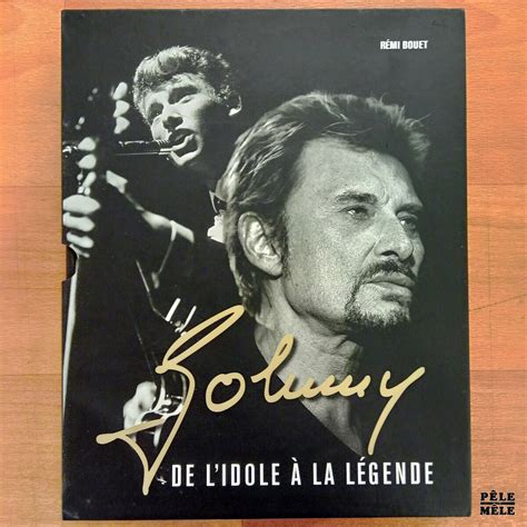 Johnny de l idole à la légende Rémi Bouet Marque Pages Pêle