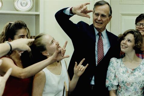 Former President George Hw Bush Breaks Neck Bone In Fall