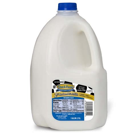 2 Reduced Fat Milk Dutch Farms