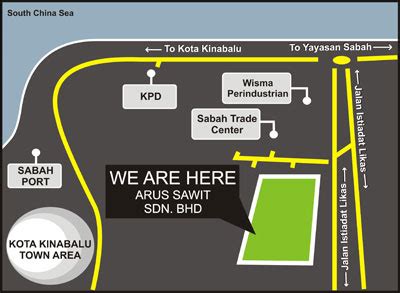 Jalan kelapa sawit, off km4, jln tuaran, 88300 kota kinabalu, sabah. Arus Sawit Sdn Bhd - Contact Us