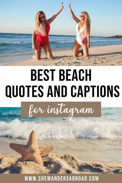 Captions For Instagram Posts At The Beach