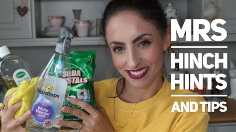 Mrs Hinch Hints And Tips Cleaning Must Haves Youtube