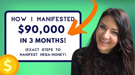 Manifest Money How I Manifested 90000 In 3 Months Easy Steps To