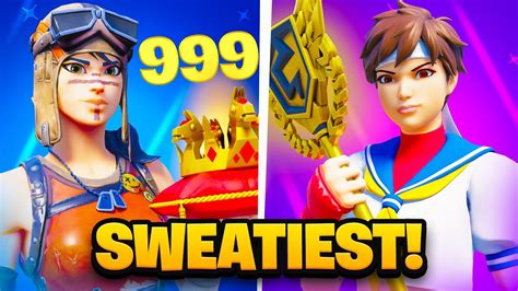 20 Sweatiest Skins In Fortnite Youtube