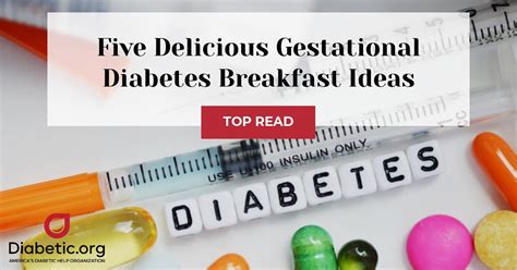 Five Delicious Gestational Diabetes Breakfast Ideas