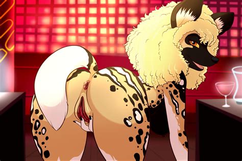 Rule 34 African Wild Dog Anus Ass Bent Over Big Butt Blonde Hair