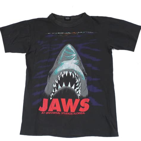 Vintage Jaws T Shirt Universal Studios Movie 90s For All To Envy