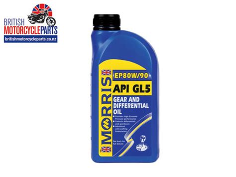Morris Lubricants Ep 80w 90 Gearbox Oil Gl5 British Motorcycle Parts