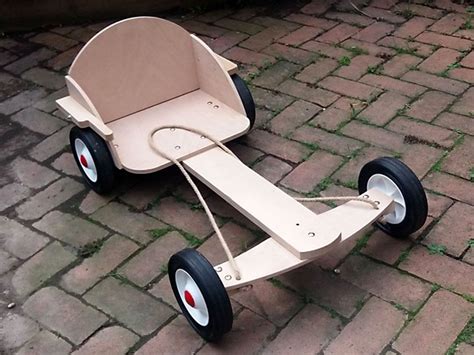 A Simple Kart Designed For Younger Children Aged From 4 Upwards For