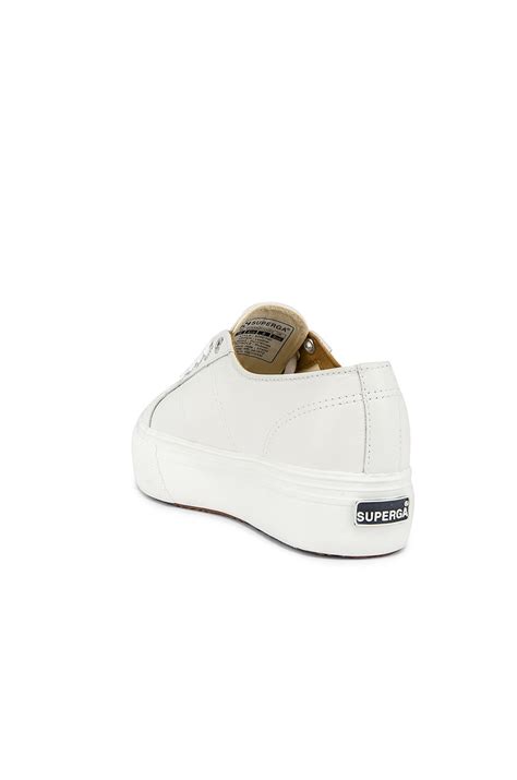 Superga 2790 Fglw Sneaker In White Revolve