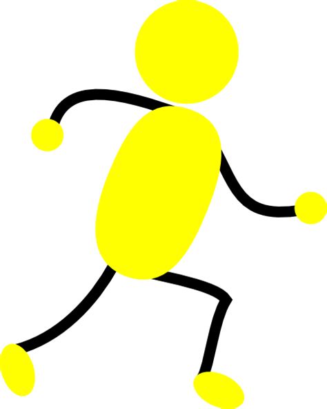 Running Stick Figure Clipart Free Download On Clipartmag