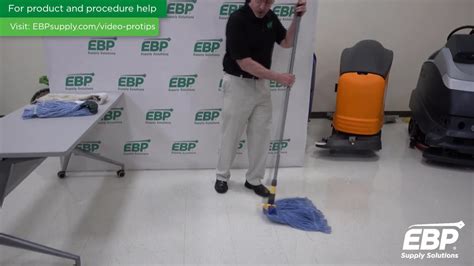 Commercial Wet Mops How To Use A Mop The Best Way To Maintain A Mop YouTube