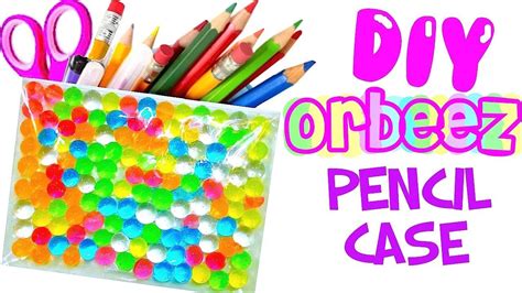 Diy Orbeez Pencil Case Diy Pencil Case Diy School Supplies School Diy