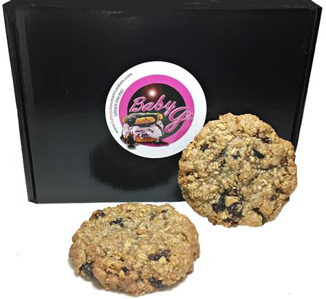 Oatmeal Raisin Cookies 2 Lb T Box Individually Wrapped Baby Gs