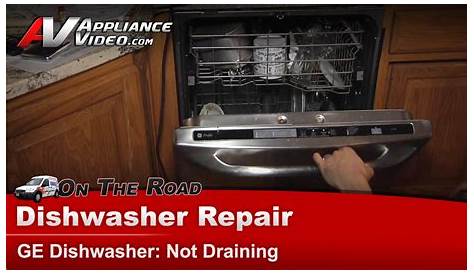 GE PDWT480P00SS Dishwasher Diagnostic and Repair – Not draining