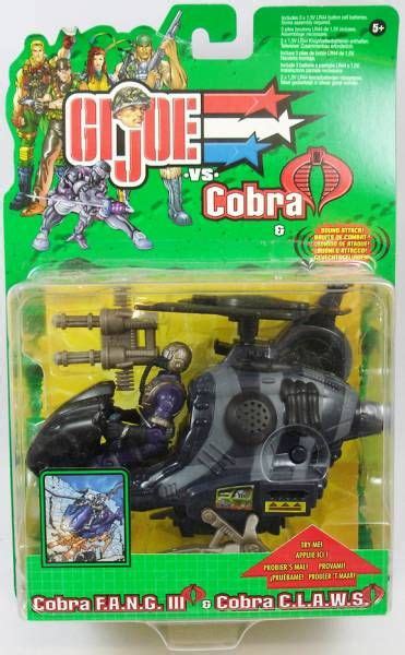 Gijoe Vs Cobra 2002 Cobra Fang Iii And Cobra Claws