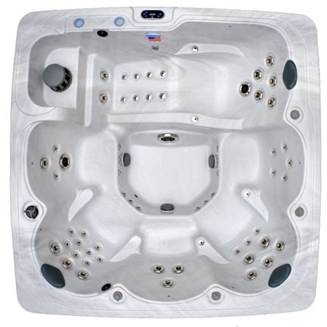 Home And Garden 6 Person 90 Jet Square Hot Tub At