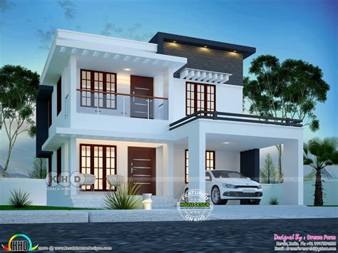 Low Cost Home 1610 Sq Ft Home Design Bungalow House Design 2 Storey