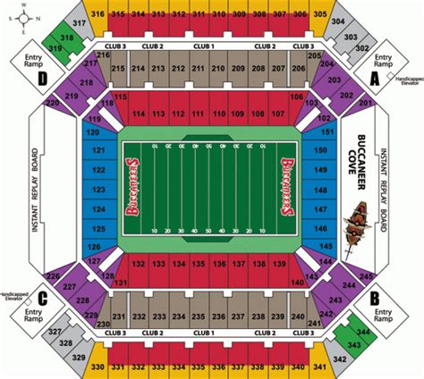 Bucs Stadium Map Tampa Bay Bucs To Unveil Raymond James Stadium