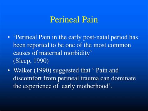What Is Perineal Pain