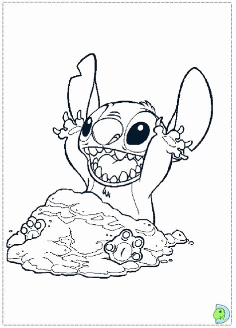 Disney Stitch Pictures Coloring Home