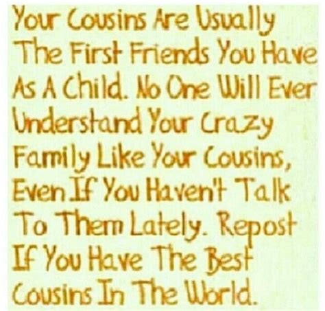 Quotes About Cousins Like Sisters Quotesgram