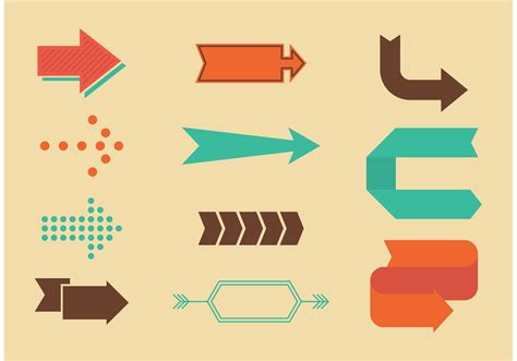 Vintage Arrow Vector Art Icons And Graphics For Free Download