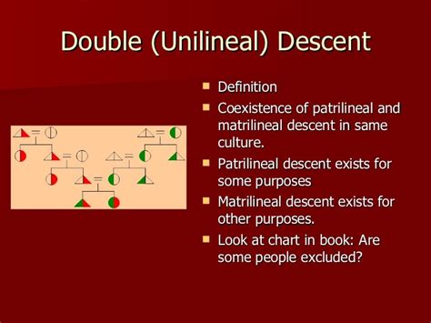 Rules Of Descent How Kin Are Reckoned