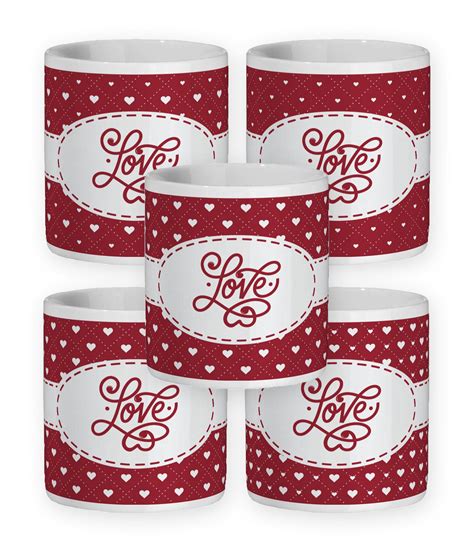 5x Valentines Love Mug Designs Love Sublimation Mug Design Love