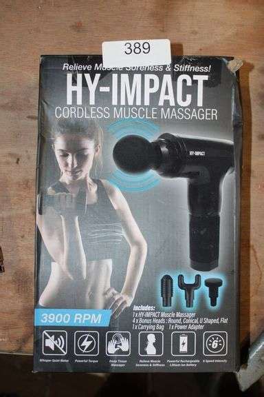 Hy Impact Cordless Muscle Massager Dallas Online Auction Company