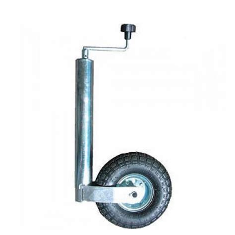 Roue Jockey Corps Diamètre 60 Mm Roulette Gonflable 260 X 85 Mm