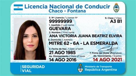 Presentaron La Nueva Licencia Nacional De Conducir El Diario De